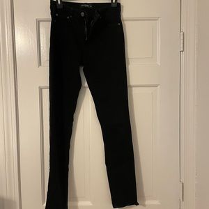 Just Black Denim high rise skinny jeans in black